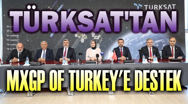 2023 'MXGP OF TURKEY'İN İLETİŞİM SPONSORU TÜRKSAT