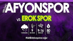 AFYONSPOR - ESENLER EROKSPOR MAÇI ÜCRETSİZ!..