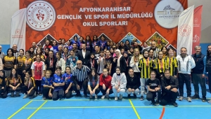 Afyon Okul Sporları Bilek Güreşi müsabakaları tamamlandı
