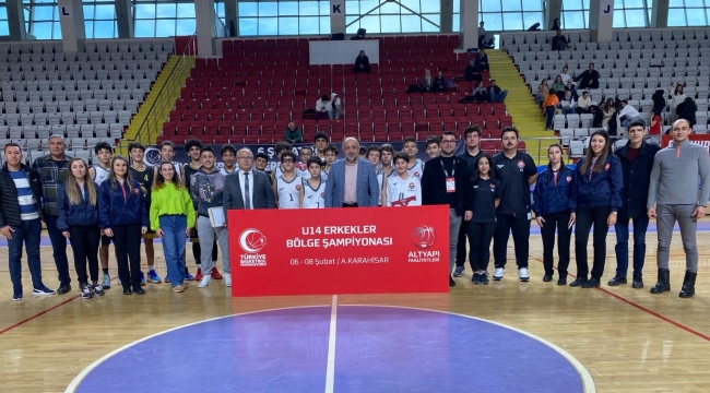 Afyonkarahisar'da Basketbol U-14 2.Bölge Şampiyonası sona erdi