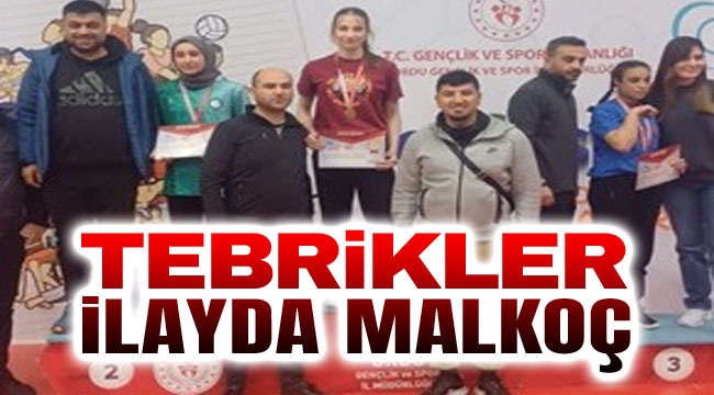 Türkiye Okul Sporları Bilek Güreşi Şampiyonu Afyonlu İlayda Malkoç oldu