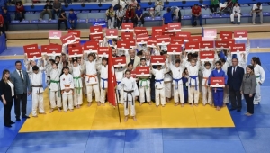 Okul Sporları Judo Küçükler Türkiye Şampiyonası Afyonkarahisar'da Başladı