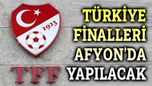U-16  Futbol Türkiye Şampiyonası Afyonkarahisar'da yapılacak