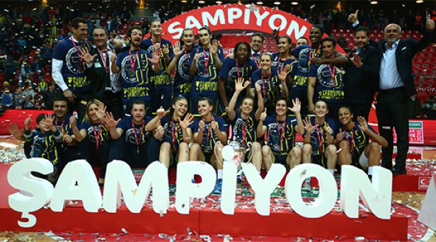 Kadınlar Basketbol Türkiye Kupası Fenerbahçe'nin!